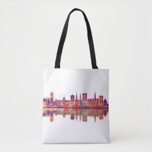 Tote Bag Skyline France de Strasbourg
