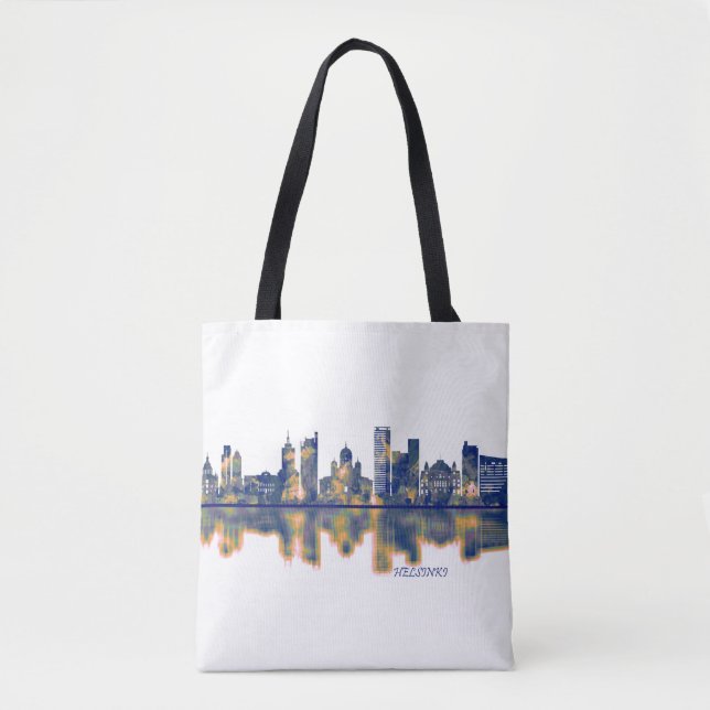 Tote Bag Skyline Helsinki (Devant)