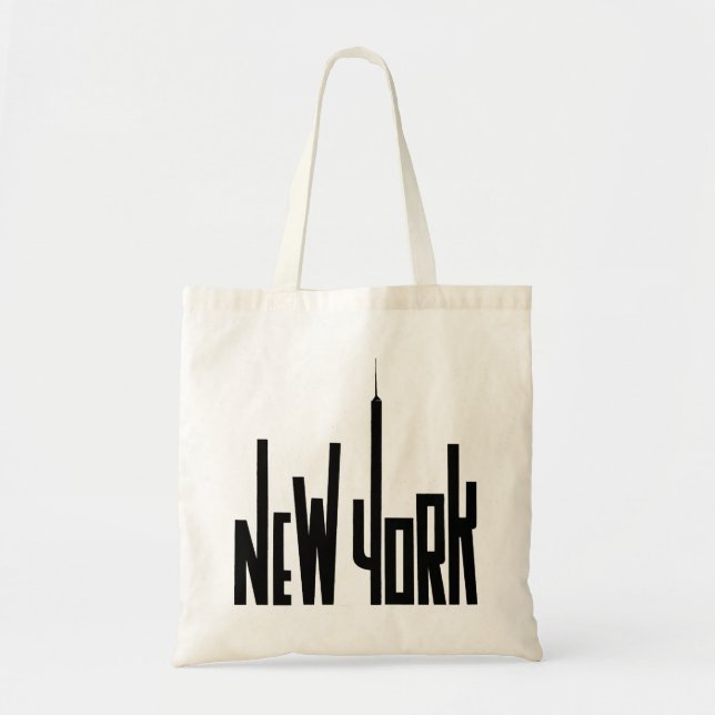Tote Bag Skyline New York (Devant)