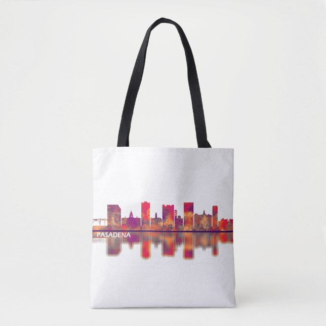 Tote Bag Skyline Pasadena (Devant)
