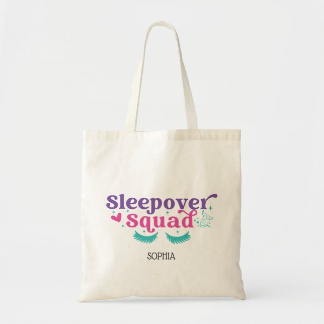 Tote Bag Sleepover Squad  (Devant)