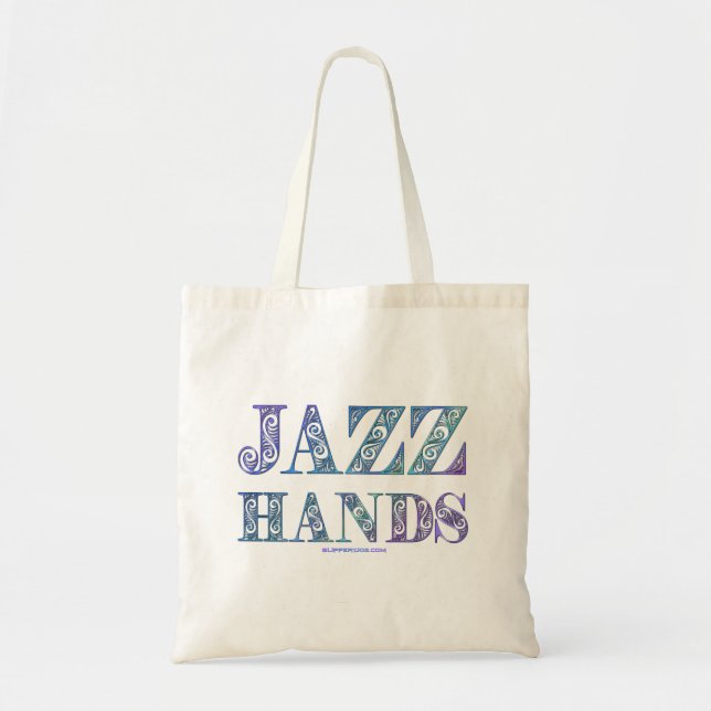 Tote Bag SlipperyJoe's comédie musicale Broadway Jazz Hands (Devant)