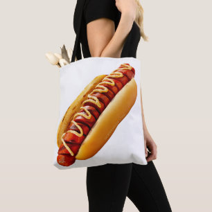 Tote Bag SlipperyJoe's hot dog ambiance estivale BBQ niché