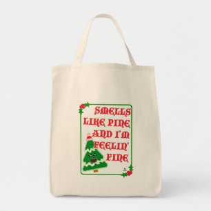 Tote Bag Slogan de vacances joyeux et drôle de pin qui sent