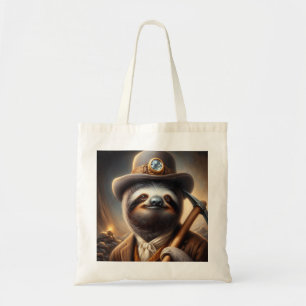 Tote Bag Sloth Gold Miner