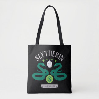 Tote Bag SLYTHERIN™ House Double Snake Locket Graphique