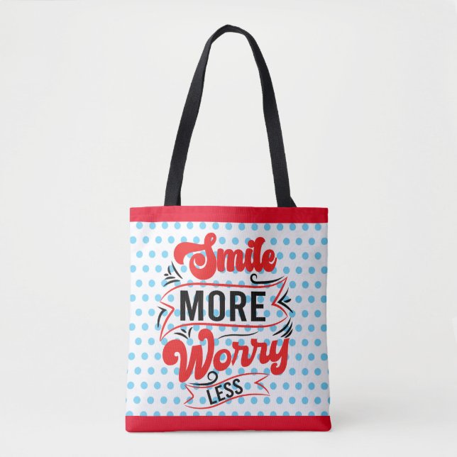 Tote Bag Smile More (Devant)