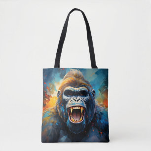 Tote Bag Smiling gorilla