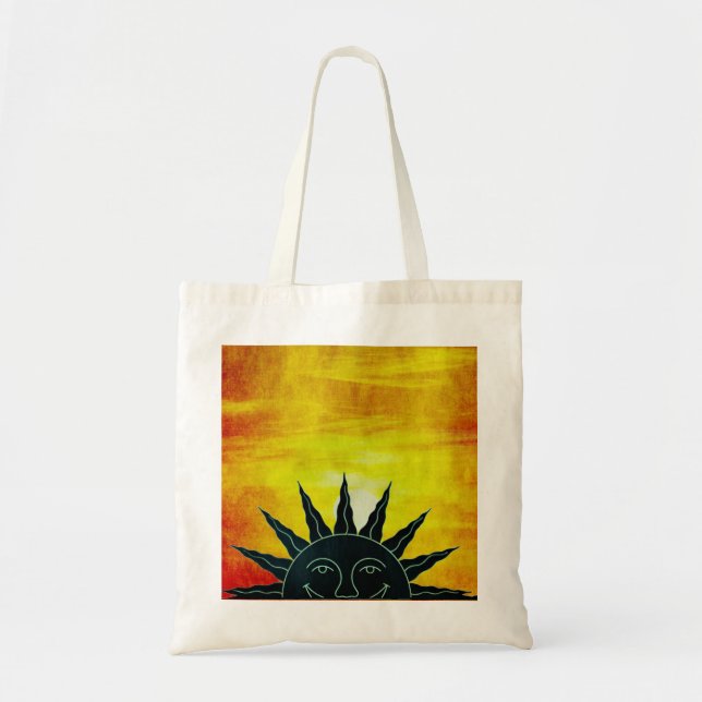 Tote Bag Smiling Sun (Devant)