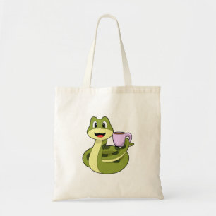 Tote Bag Snake with Cup