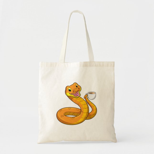 Tote Bag Snake with Cup (Devant)