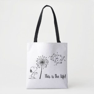 Tote Bag Snoopy Avec Dandelion