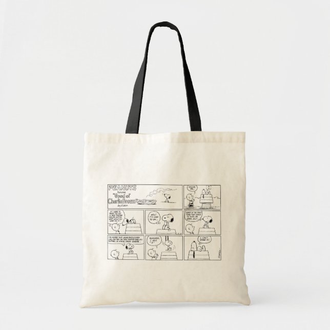 Tote Bag Snoopy & Charlie Brown | Muffin anglais (Devant)