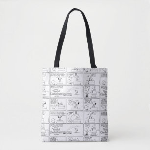 Tote Bag Snoopy & Charlie Brown   Muffin anglais