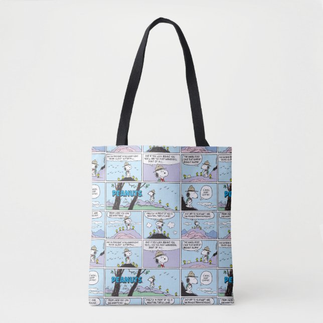 Tote Bag Snoopy & Friends | Aller Randonnée (Devant)