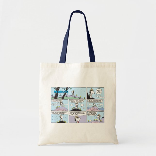 Tote Bag Snoopy & Friends | Aller Randonnée (Devant)