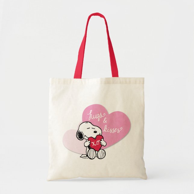 Tote Bag Snoopy Hugs & Kisses (Devant)