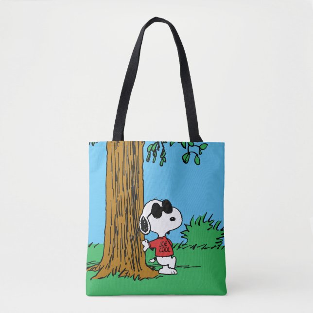 Tote Bag Snoopy "Joe Cool" debout (Devant)