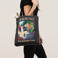 Snoqualmie Falls Washington Shirt, Sasquatch