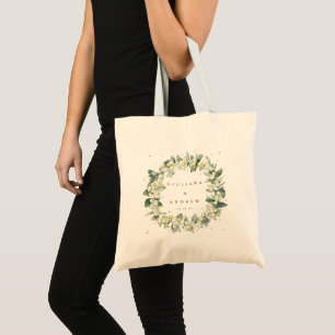Tote Bag Snowberry+Eucalyptus Cadeau de mariage d'hiver