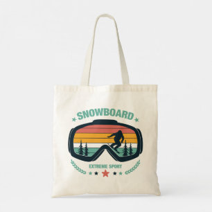 Tote Bag Snowboard
