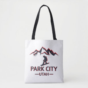 Tote Bag snowboard de Park City Utah
