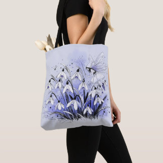 Tote Bag Snowdrop Fairy