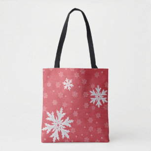 Tote Bag Snowflakes à la carte postale de Noël Eve