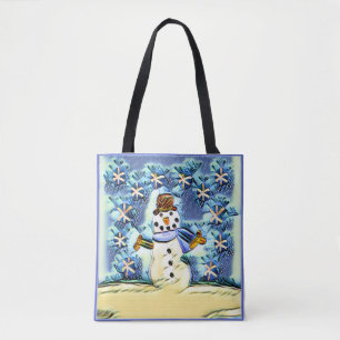 Tote Bag Snowie Snowman