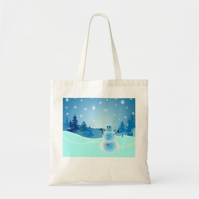Tote Bag Snowman (Devant)