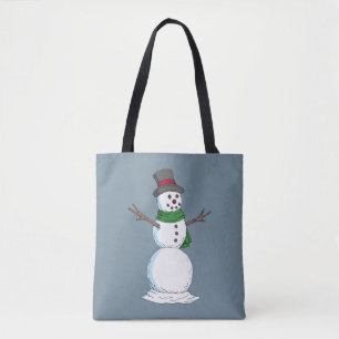 Tote Bag Snowman