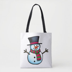 Tote Bag Snowman