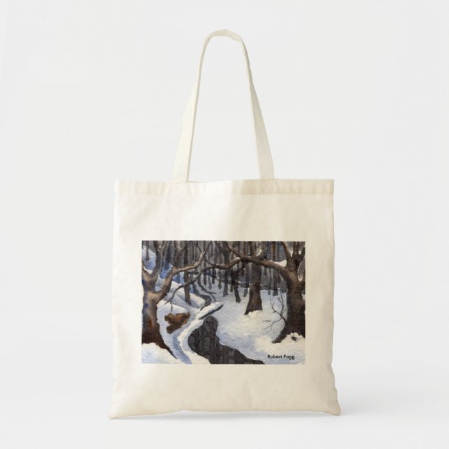 Tote Bag Snowscape Fourre-tout (Devant)