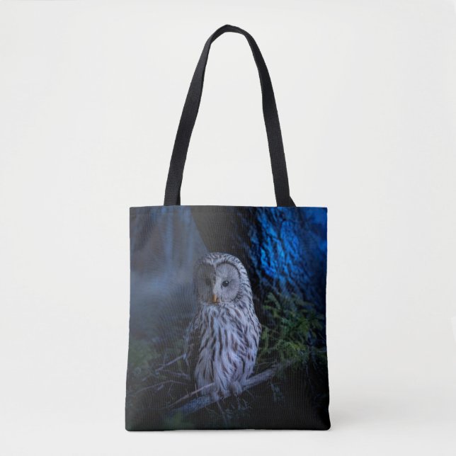 Tote Bag Snowy Owl (Devant)