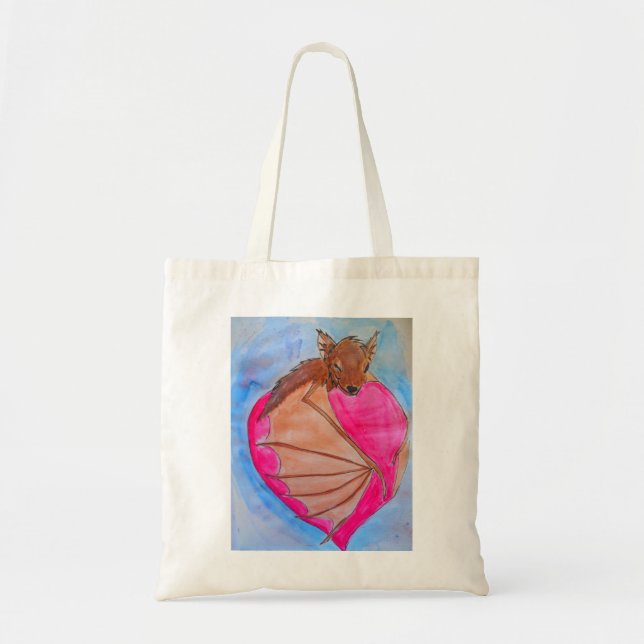 Tote Bag SnuggleBat Fourre-tout (Devant)