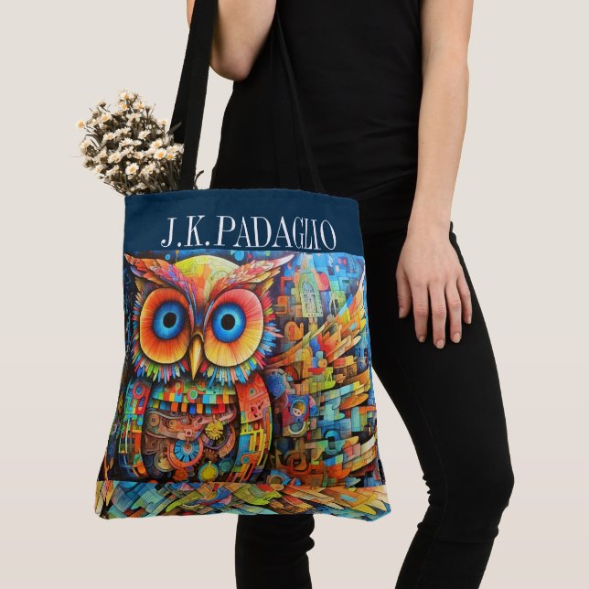 Tote Bag So Cute Owl Fourre-tout - Voir retour (De près)