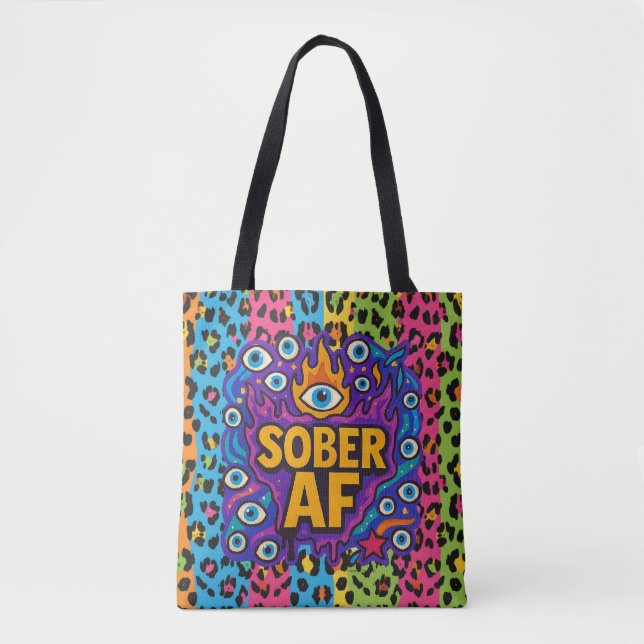 Tote Bag Sober AF -  (Devant)
