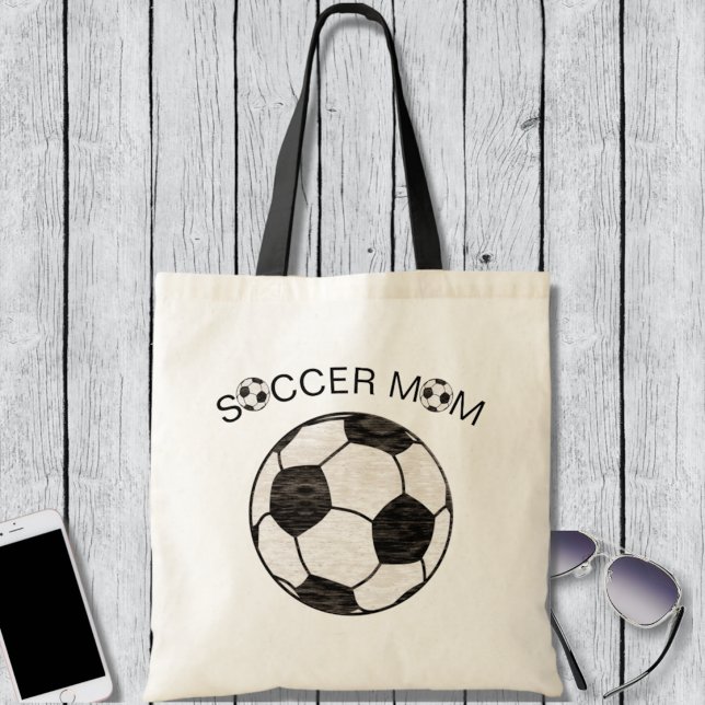 Tote Bag Soccer Mom (Créateur téléchargé)