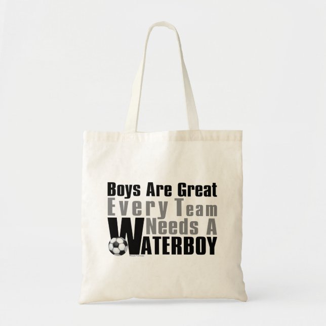 Tote Bag Soccer Waterboy (Devant)