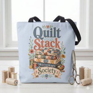 Tote Bag Société de pile de courtepointes Couture Cottageco