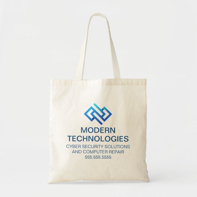 Tote Bag Société de technologie informatique de cybersécuri (Devant)