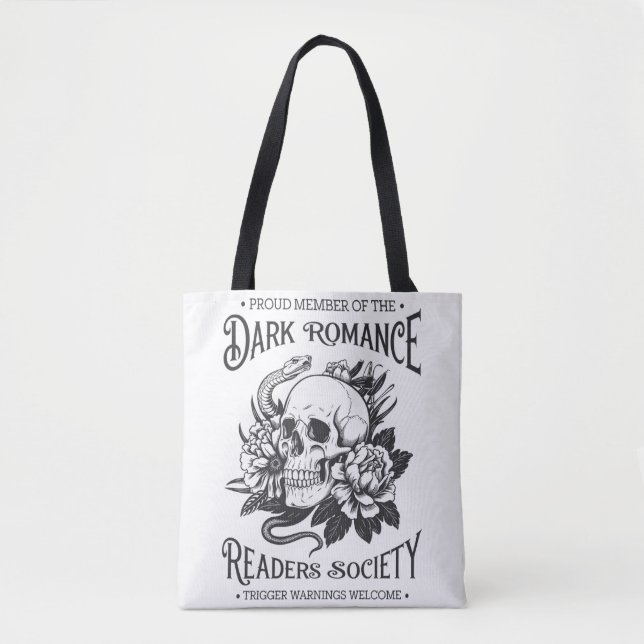 Tote Bag Société des lecteurs de romance sombre (Devant)