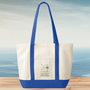 Tote Bag Société immobilière de plage Realtor côtier person
