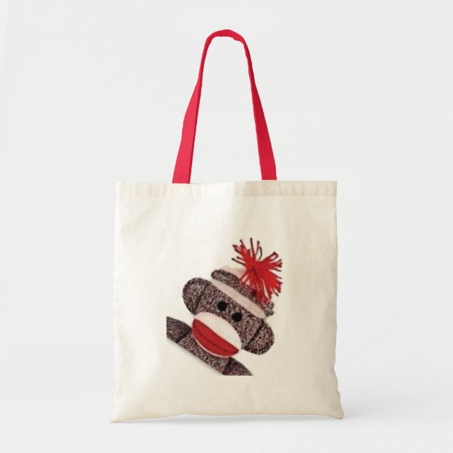 Tote Bag Sock Monkey marchandises produits cadeaux (Devant)