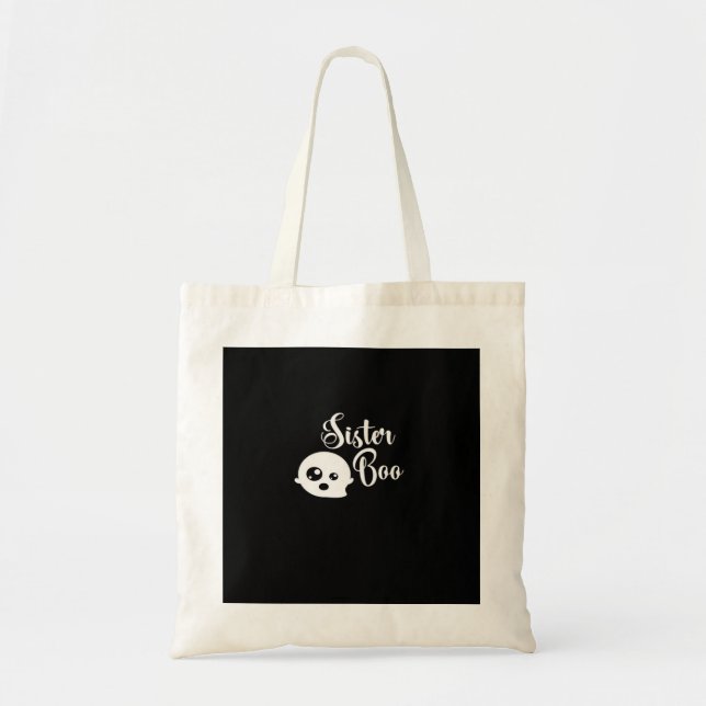 Tote Bag Soeur Boo Halloween (Devant)