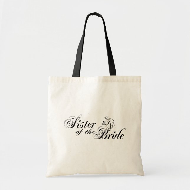 Tote Bag Soeur de la jeune mariée Fourre-tout (Devant)