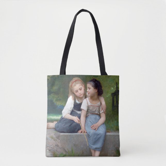 Tote Bag Soeurs, Bouguereau (Devant)