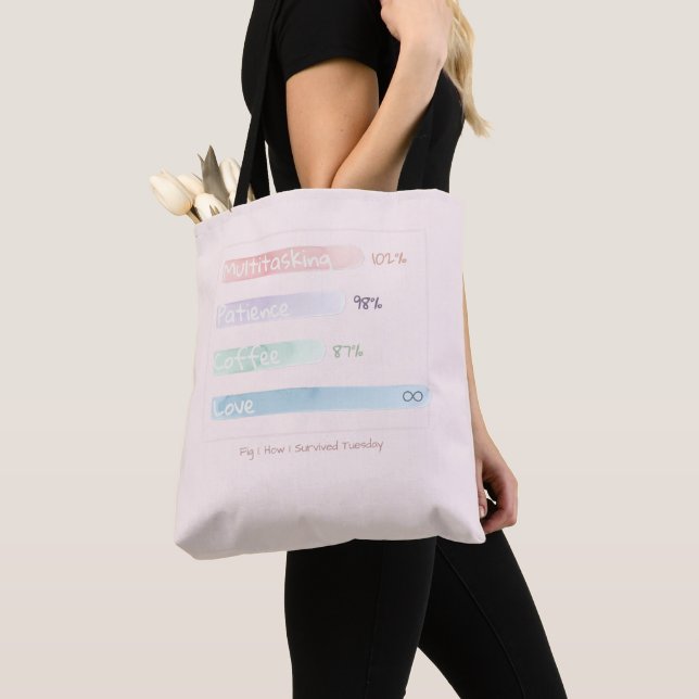 Tote Bag Soft Data | By the Numbers: How I Survived Tuesday (De près)