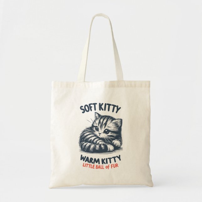 Tote Bag Soft Kitty (Devant)