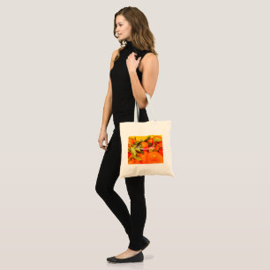 Tote Bag Soft Orange Fruit Aesthétique
